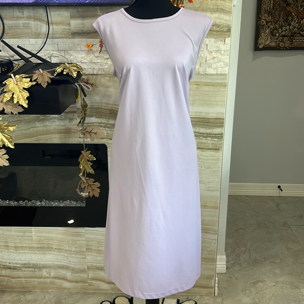 Blair Lilac Sleeveless Shift Dress.‎ Size M